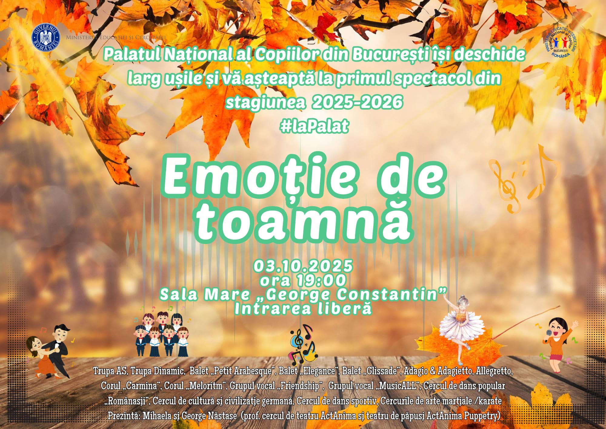 emotie de toamna. spectacol 2025-2026